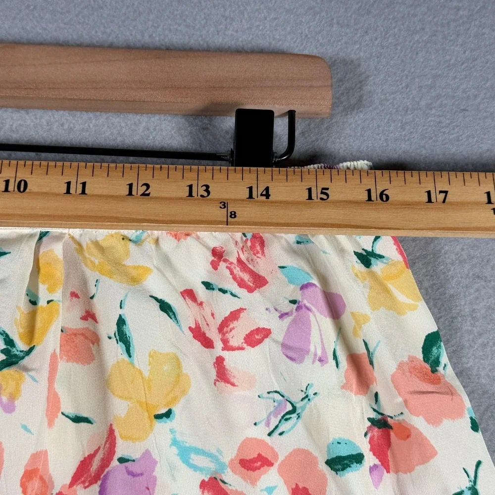 Vintage Victorias Secret Floral Pajama Set Small Sleeveless Top Short Gold Label
